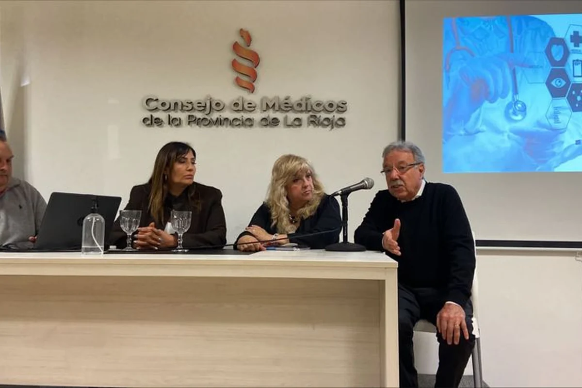 Presentación en el Consejo de Médicos de la Provincia de La Rioja