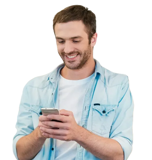 Prestador usando la aplicación